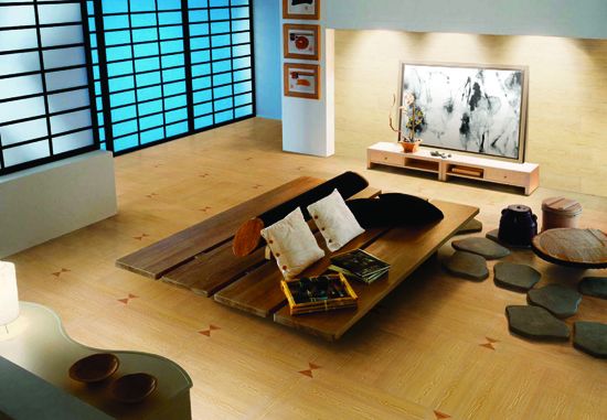 安博体育官方格仕陶：能与木地板媲美的瓷砖(图1)